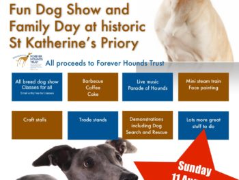 Pooches at the Priory poster