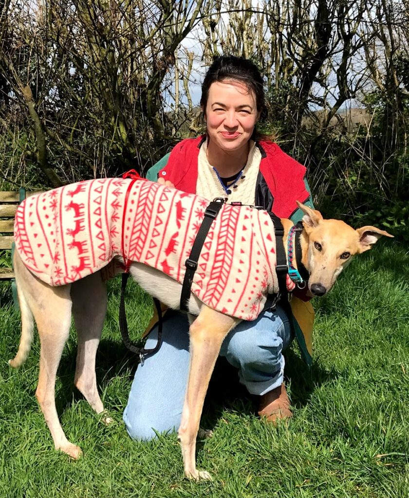 TV Gardener Frances Tophill visits Forever Hounds Trust to discuss an ...