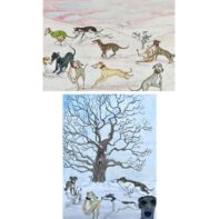 Sighthound Christmas card pack